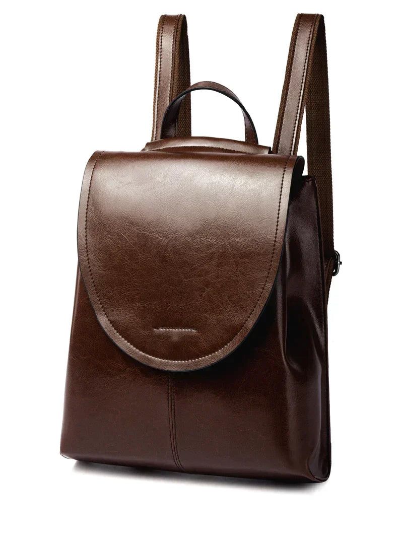 Trendiger Leder Rucksack für Frauen - Stilvoll, Vielseitig & Nachhaltig