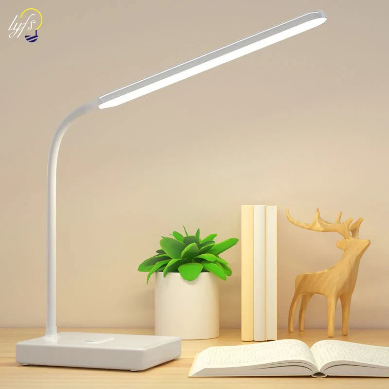 Touch Dimming Schreibtischlampe - USB Lade Leselicht
