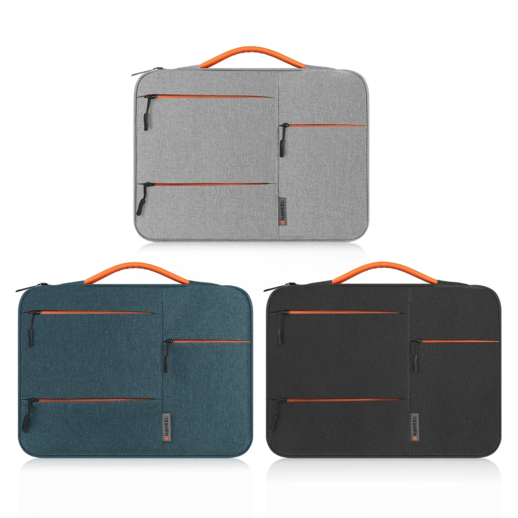 HAWEEL 15,0 Zoll Hülle Tasche Reißverschluss Aktentasche Laptop Handtasche für Macbook, Samsung, Lenovo Thinkpad, Sony, DELL Alienware, CHUWI, ASUS, HP, 15,0 Zoll-16,0 Zoll Laptops (Marineblau)