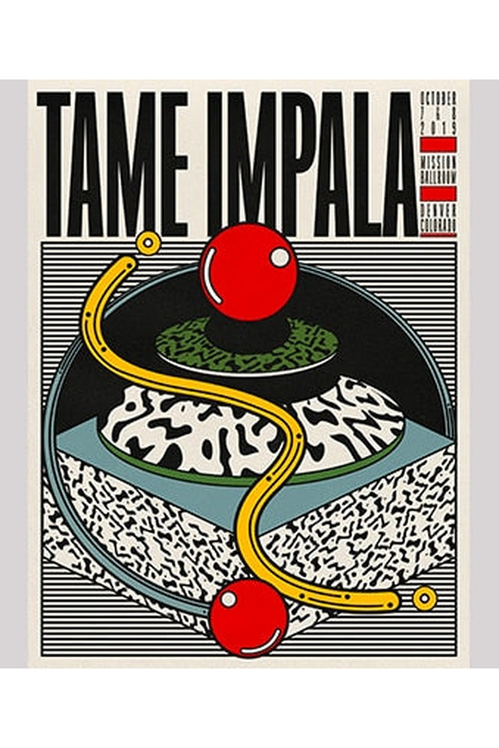 Tame Impala Psychedelische Poster
