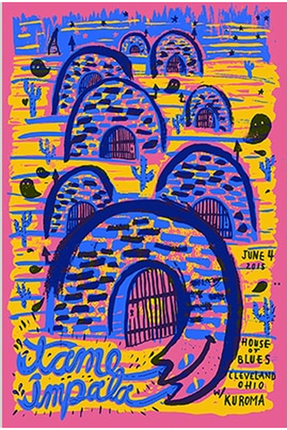 Tame Impala Psychedelische Poster