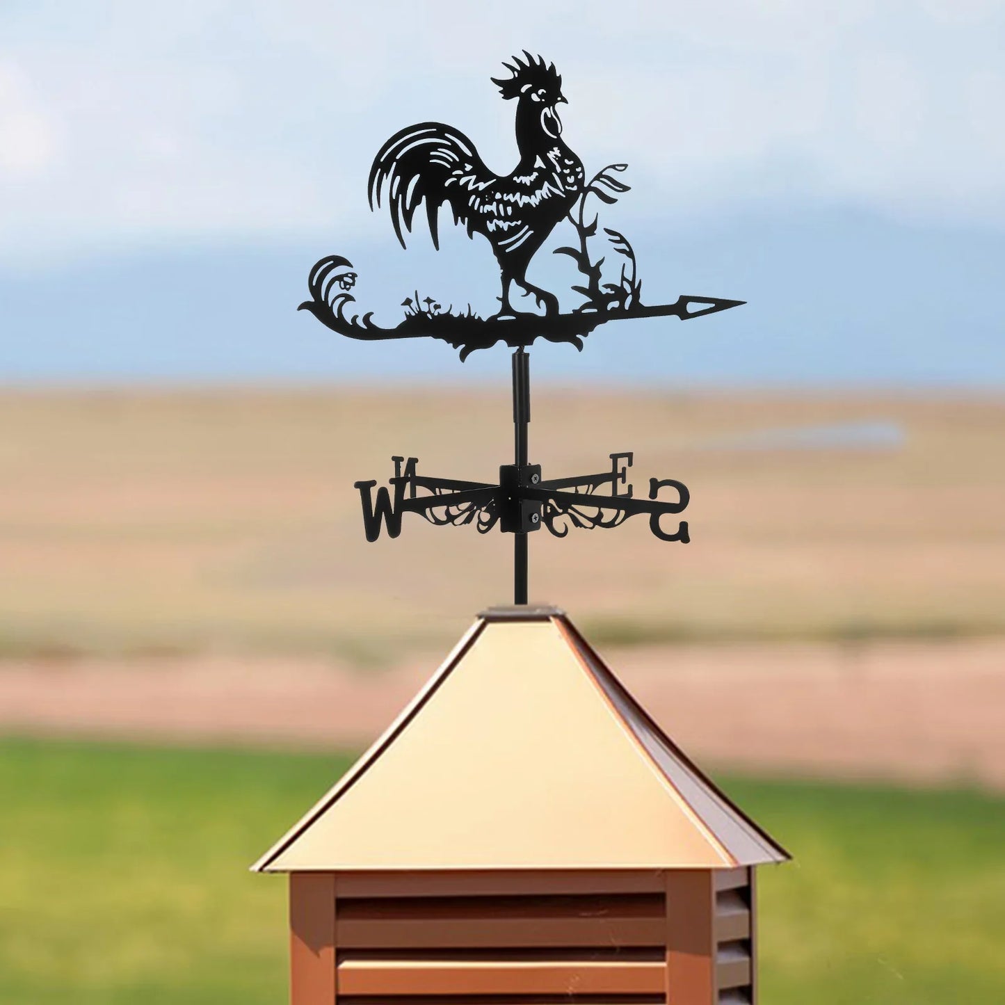 RooftopRoosters - Schützende Hahn-Wetterfahne