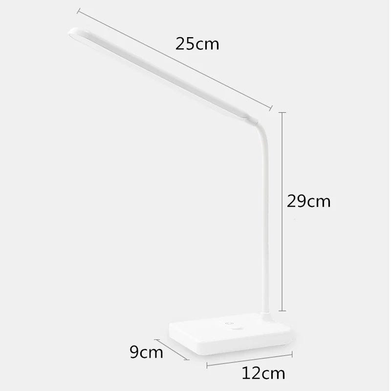 Touch Dimming Schreibtischlampe - USB Lade Leselicht