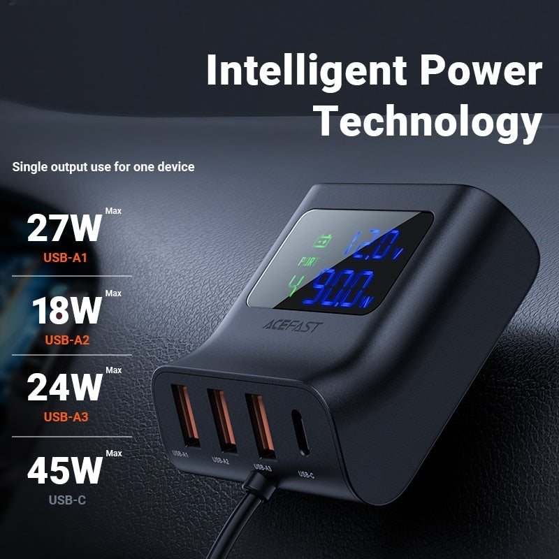 Car USB-Splitter Schnellladegerät