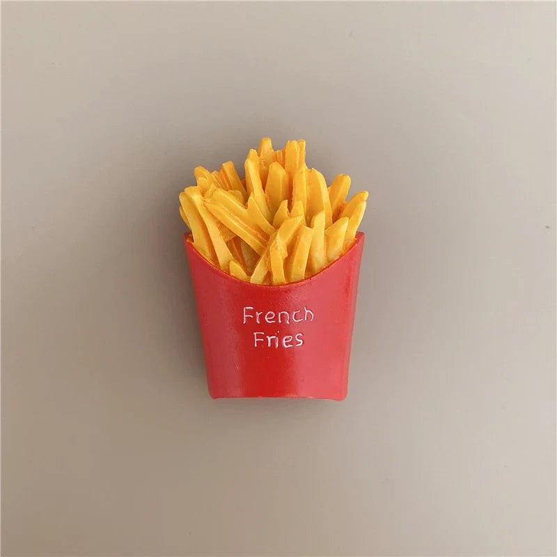 Sandsberg | Bionic Food Kühlschrankmagnet 3D kreative Cartoon Heimdekoration magnetischer süßer Kühlschrankmagnet magnetischer Aufkleber Kraft Nachricht