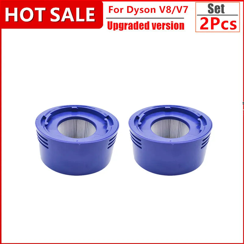 6er-Pack Vorfilter und 2er-Pack HEPA Nachfilter Ersatzteile kompatibel mit Dyson V8 und V7 kabellosen Staubsaugern