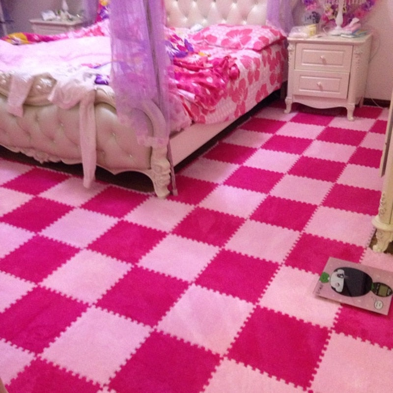 Four Seasons Universal Wildleder Bodenmatte Nähte Schlafzimmer Wand-zu-Wand Teppichboden Nachttisch Prinzessin Zimmer Teppich Teetisch Tatami