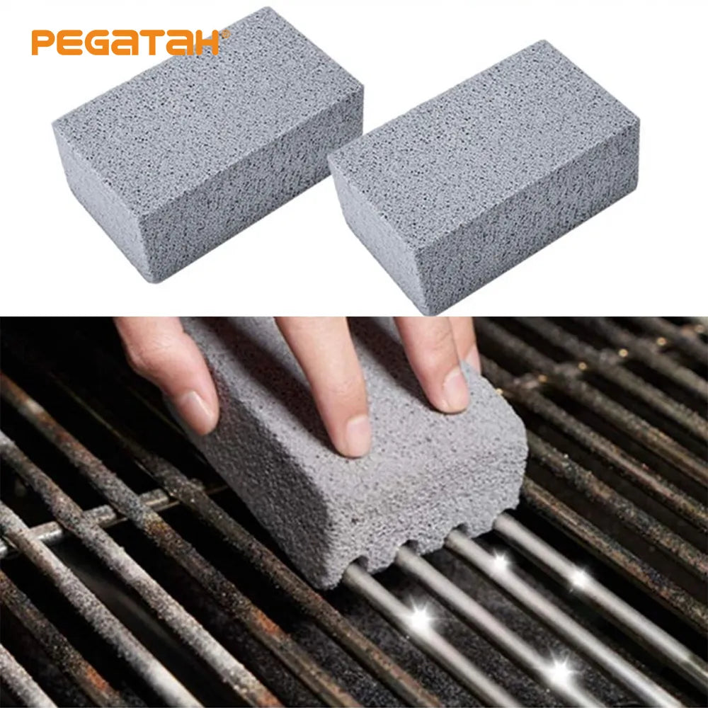 BBQ Grill Reinigungsblock | Grill Reinigungsstein | Roste Flecken Fett Reiniger | BBQ Werkzeuge & Küchendekor Gadgets