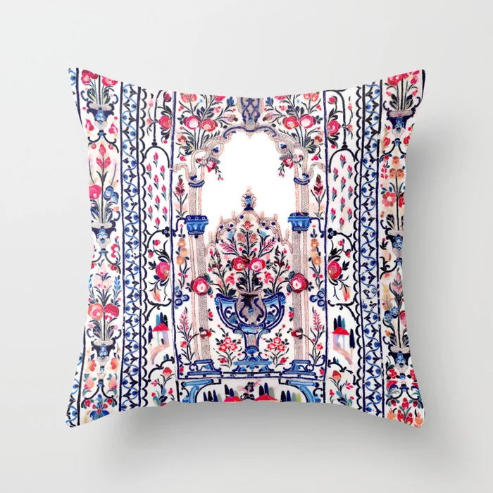 Skandinavischer Kissenbezug im marokkanischen Stil, indischer Boho-Luxus-Wohnzimmer-Schlafzimmer-Kissenbezug, Lendenkissen, Heimdekoration