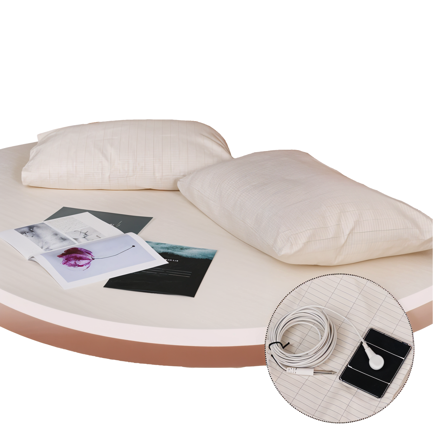 Sandsberg | Premium leitfähige Erdungsfolie – Fitted Erdungs-Bettlaken Einzel- und Doppelgrößen