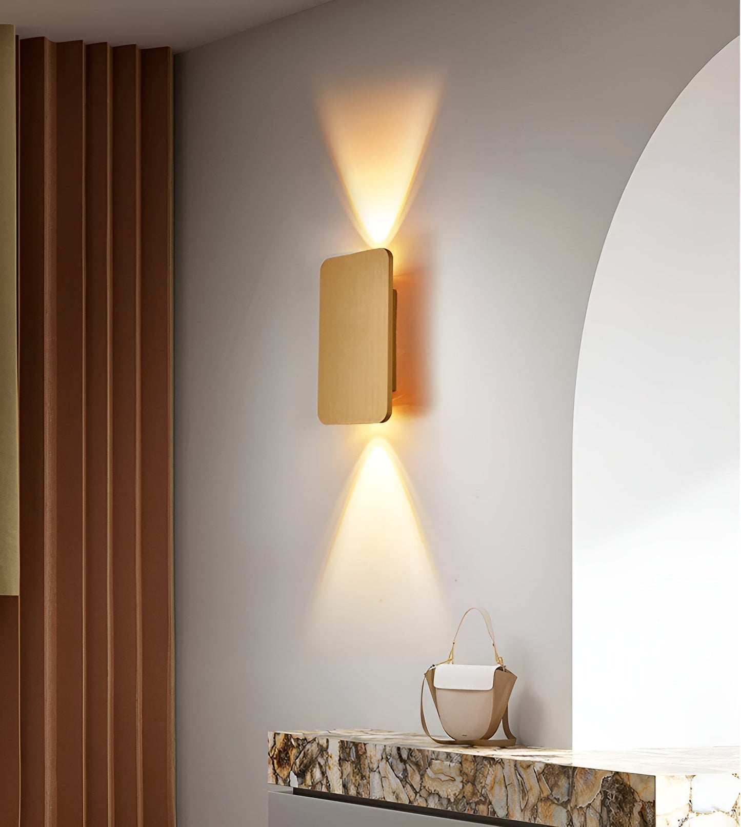 Luxe skandinavische LED-Wandleuchte - Schlanke Beleuchtung für jeden Raum