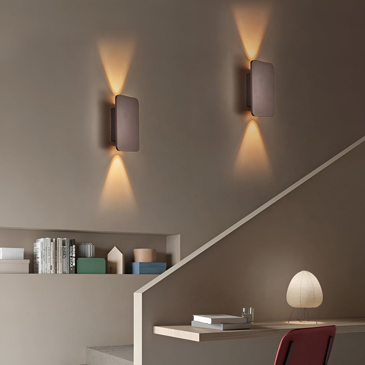 Luxe skandinavische LED-Wandleuchte - Schlanke Beleuchtung für jeden Raum