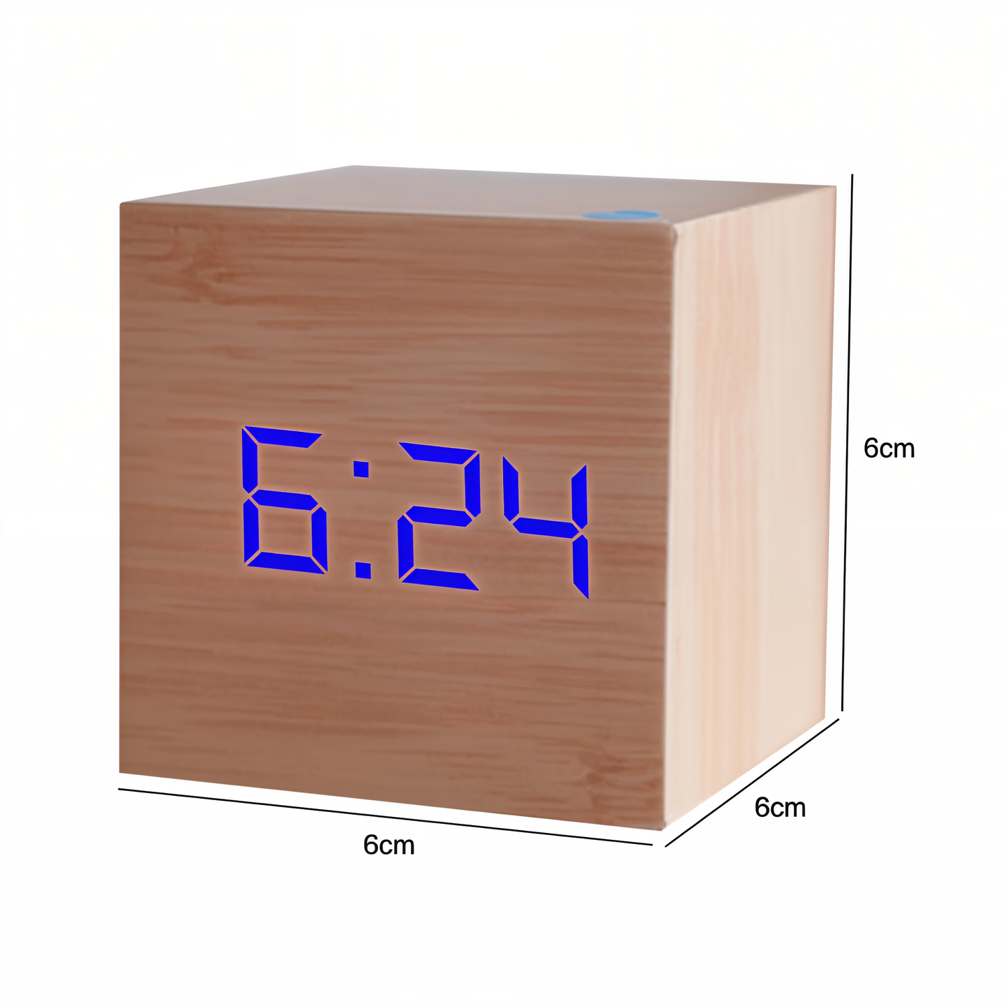 Sandsberg | Elegante digitale LED Holz Uhr