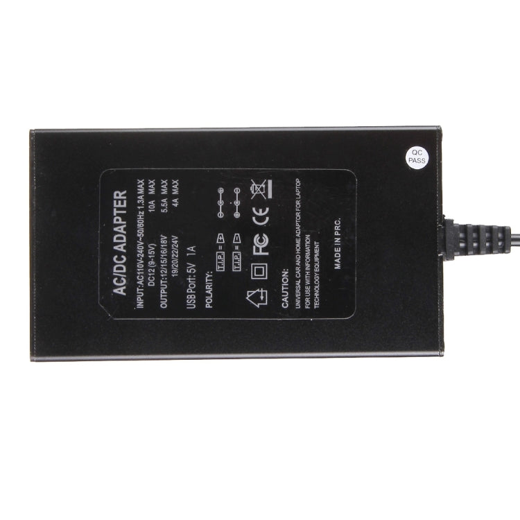 Sandsberg | Laptop Notebook Power 100W Universal Charger mit Autoladegerät & AC-Netzadapter & 8 Netzadapter & 1 USB-Port für Samsung, Sony, Asus, Acer, IBM, HP, DELL, EU-Stecker