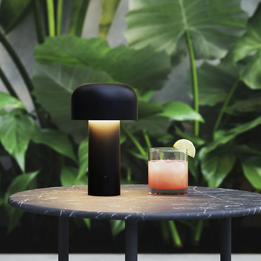 Sandsberg de Table Design Champignon - Le Phare Champignon aus Glas und Metall | Elegante und Moderne Beleuchtung