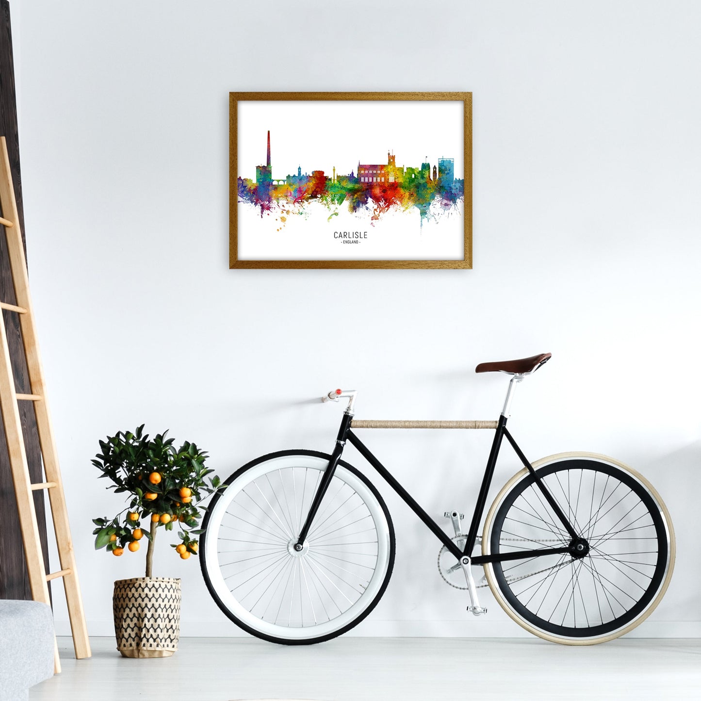 Sandsberg | Carlisle England Skyline Kunstdruck