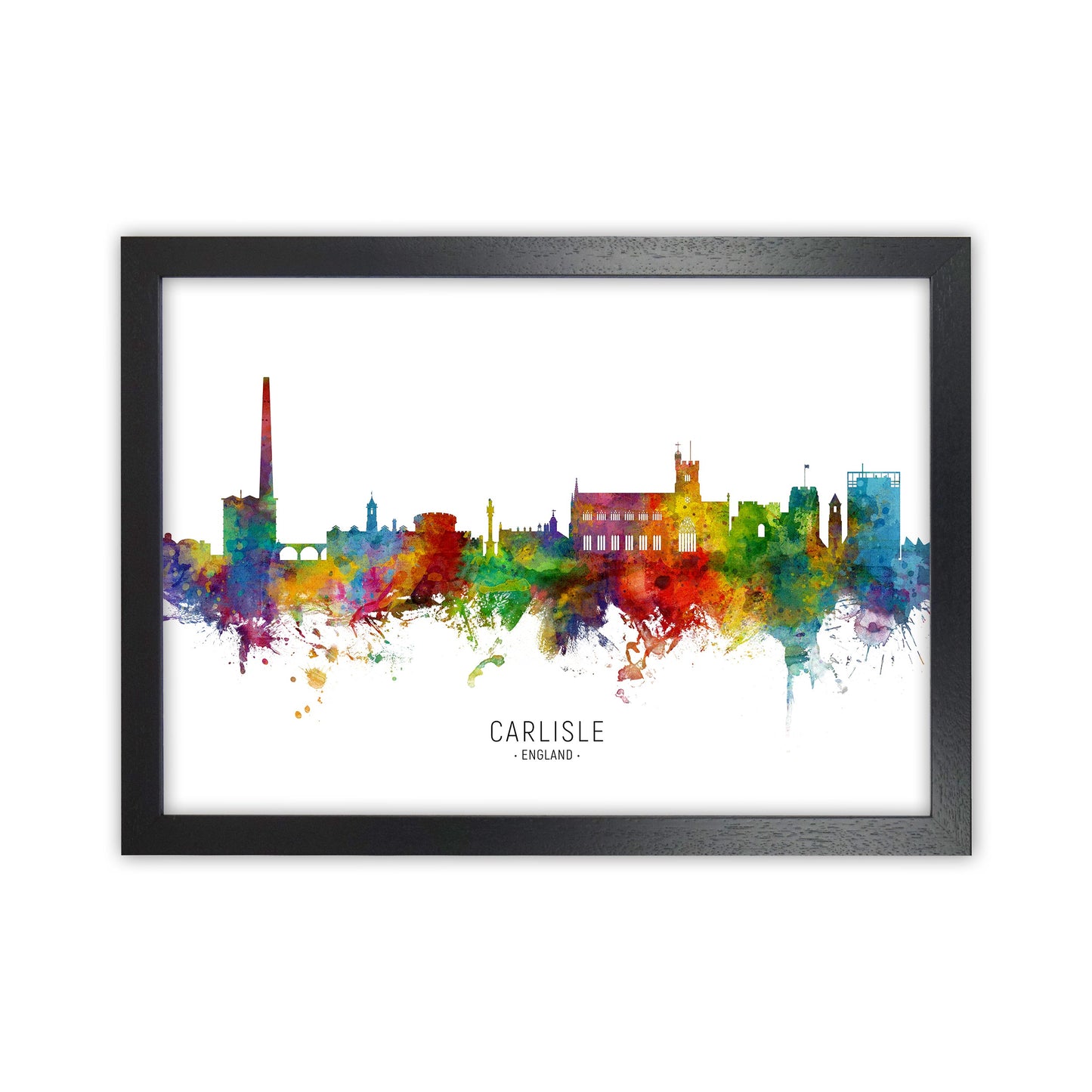 Sandsberg | Carlisle England Skyline Kunstdruck