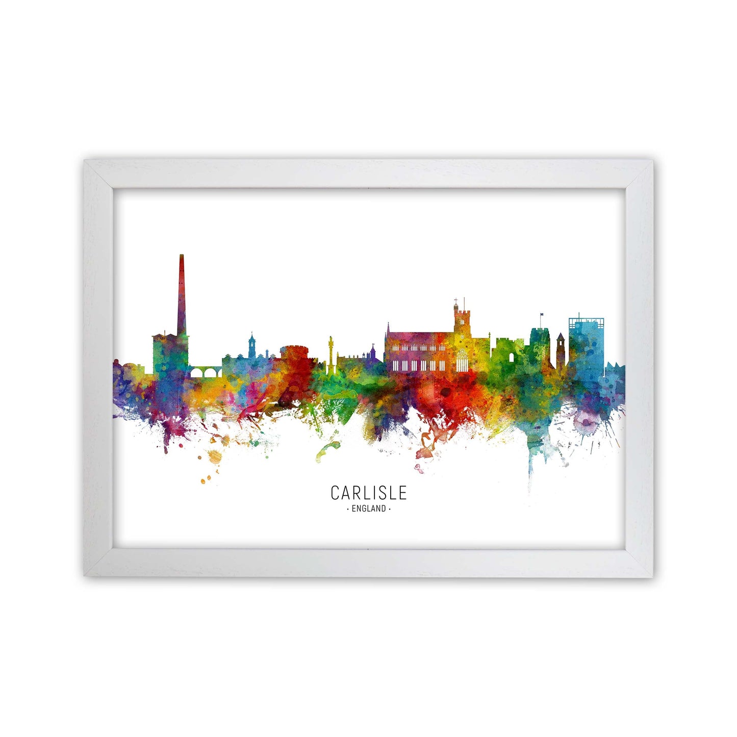Sandsberg | Carlisle England Skyline Kunstdruck