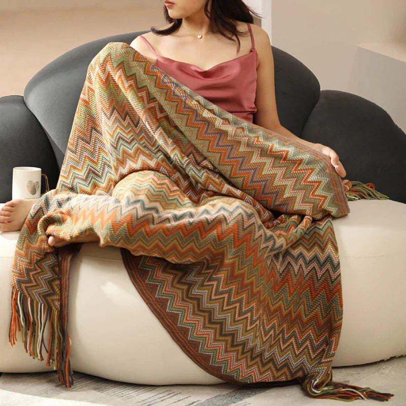 Cozycheck | Plaid Decke | Stilvolles Komfort | Umarm die Wärme