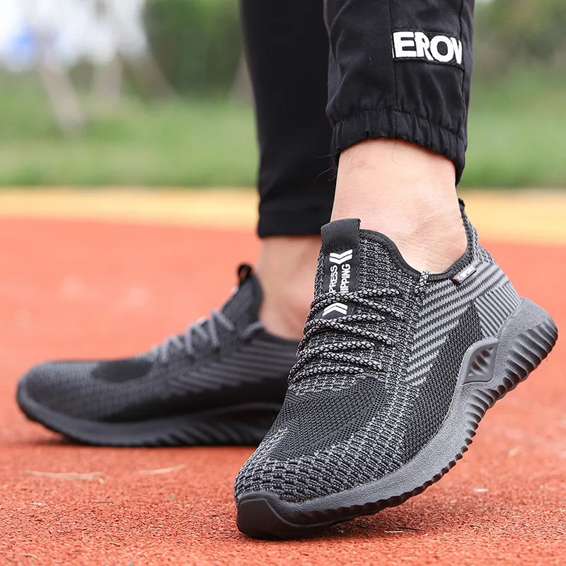 Pyra | Stahlkappenschuhe für Herren | Sicherheitsschuhe mit Stahlkappe