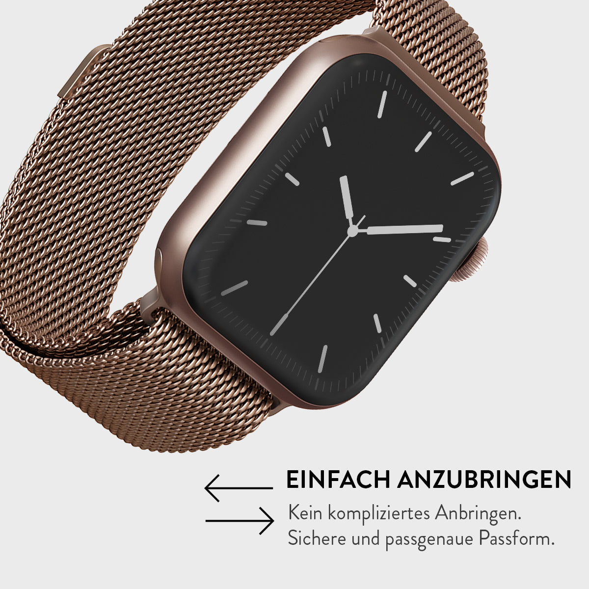 Sandsberg | Apple Watch Armband - Metall Mesh