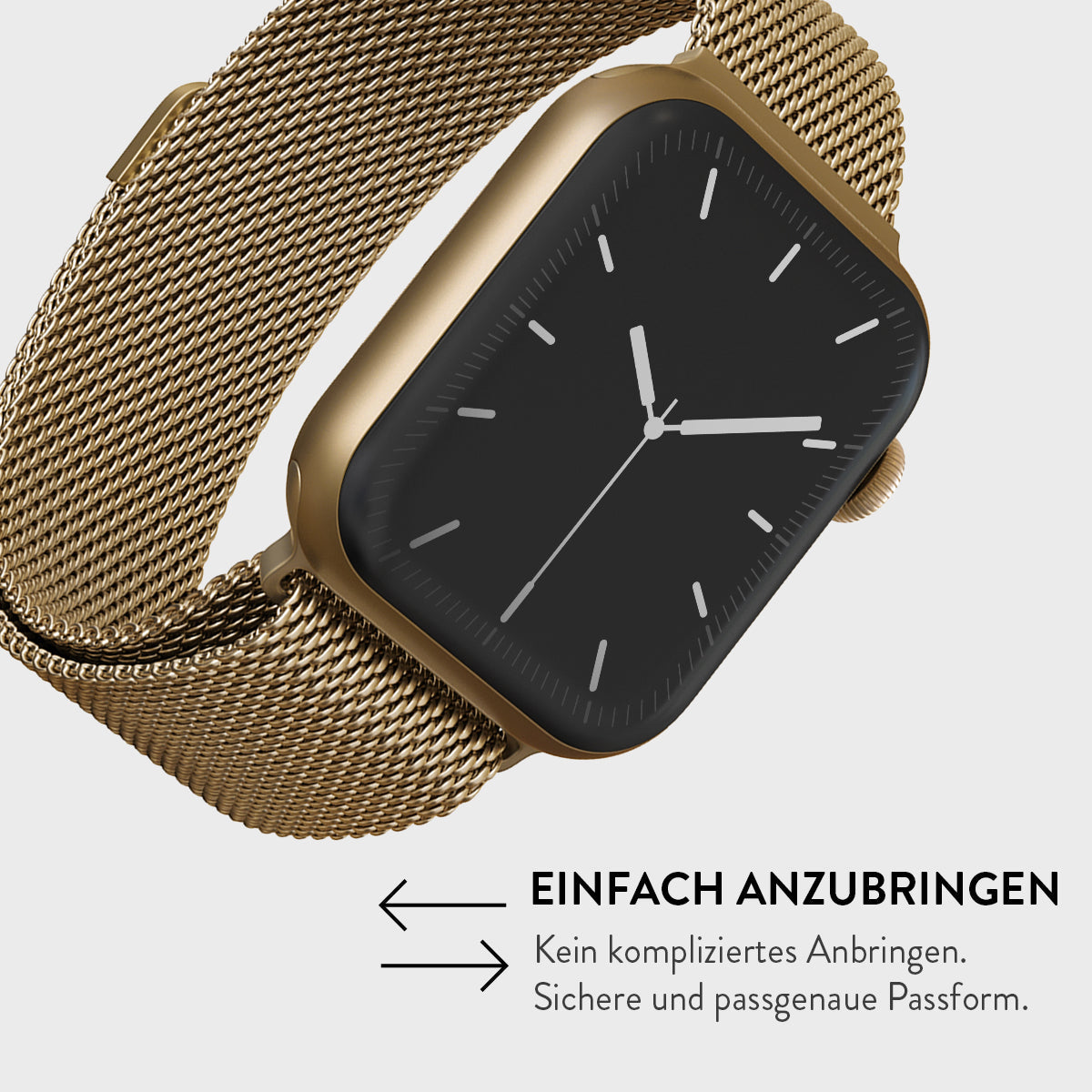 Sandsberg | Apple Watch Armband - Metall Mesh