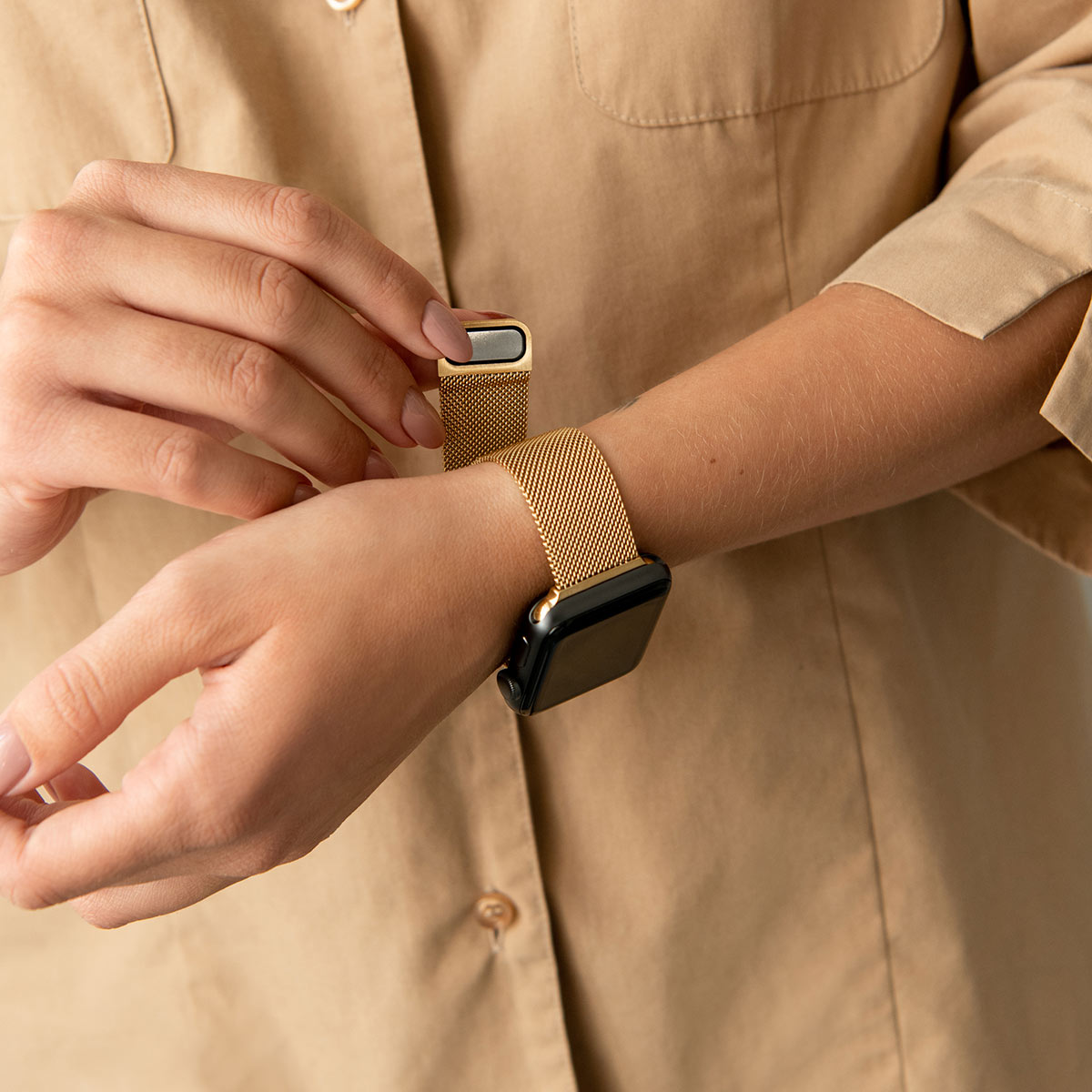 Sandsberg | Apple Watch Armband - Metall Mesh