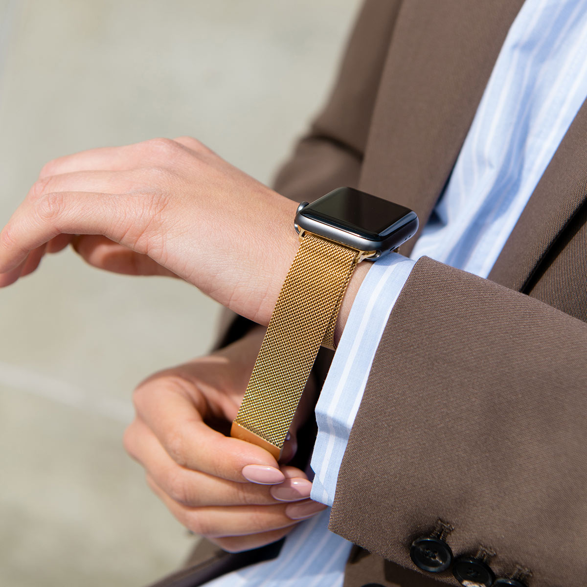 Sandsberg | Apple Watch Armband - Metall Mesh