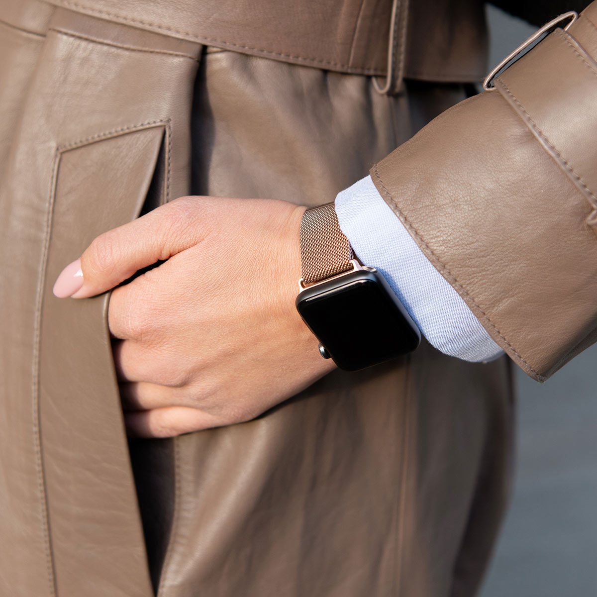 Sandsberg | Apple Watch Armband - Metall Mesh