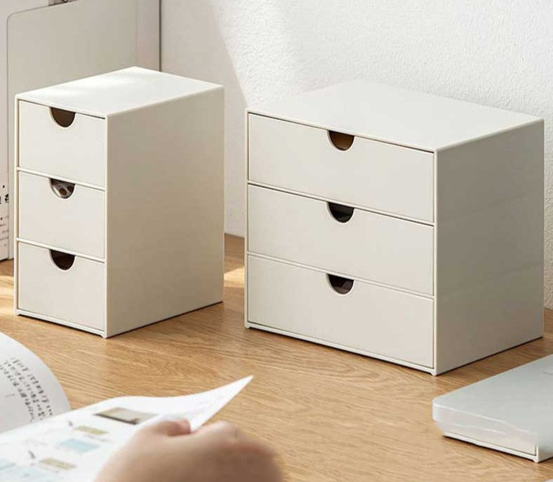 Minimalistischer Desktop Schmuck Kosmetik Büro Aufbewahrungsdrawer