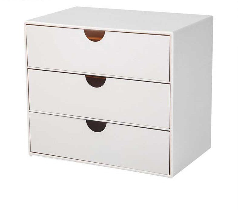 Minimalistischer Desktop Schmuck Kosmetik Büro Aufbewahrungsdrawer