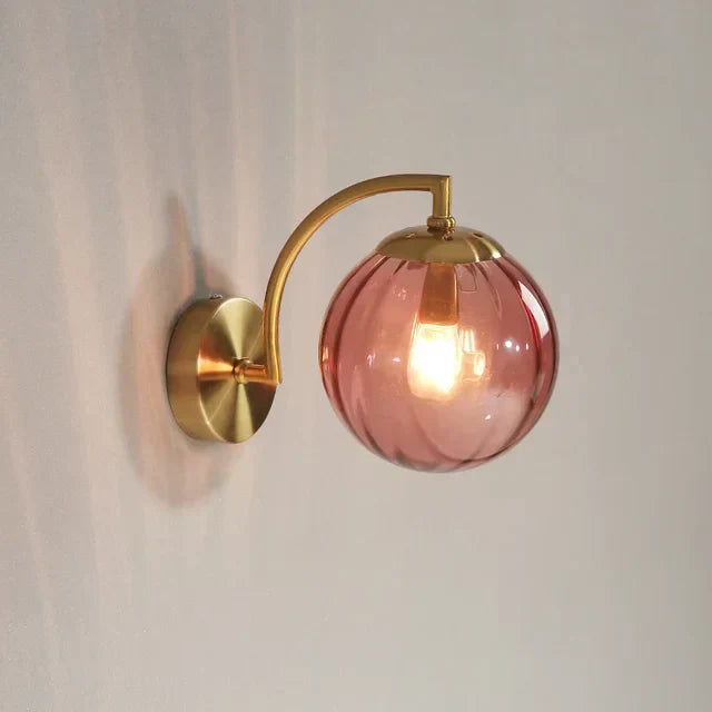 Sandsberg | Luxe Moderne Wandleuchte aus Glas – CrystalGlow