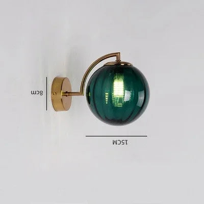 Sandsberg | Luxe Moderne Wandleuchte aus Glas – CrystalGlow