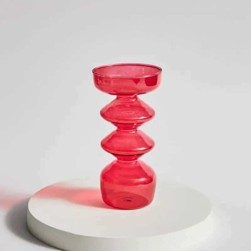 Mehrfarbige Glaslaternen