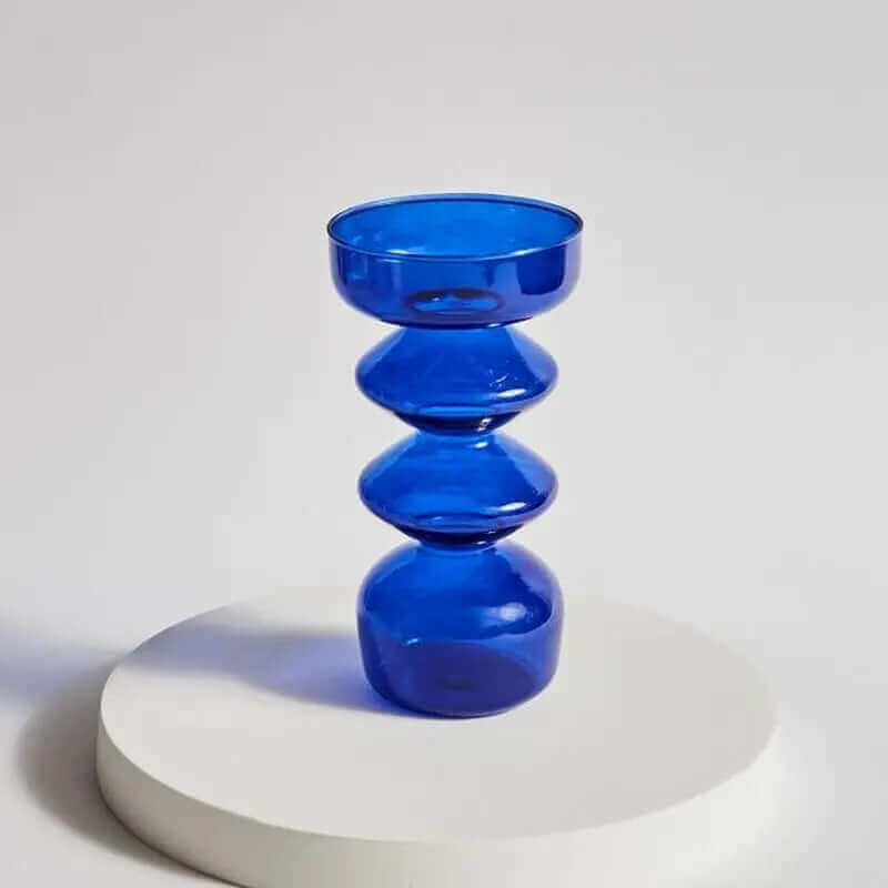 Mehrfarbige Glaslaternen