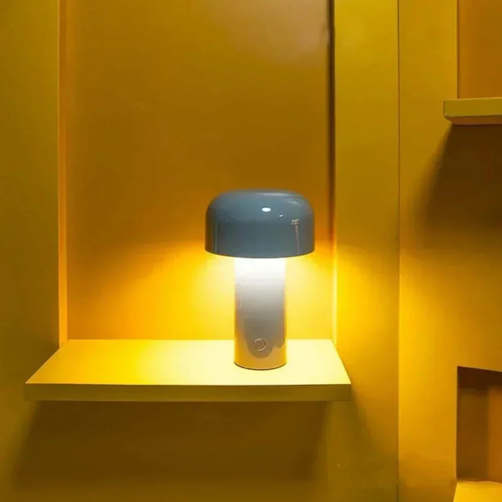 Powermush – Kabellose Aufladbare LED Lampe mit Verspieltem Design