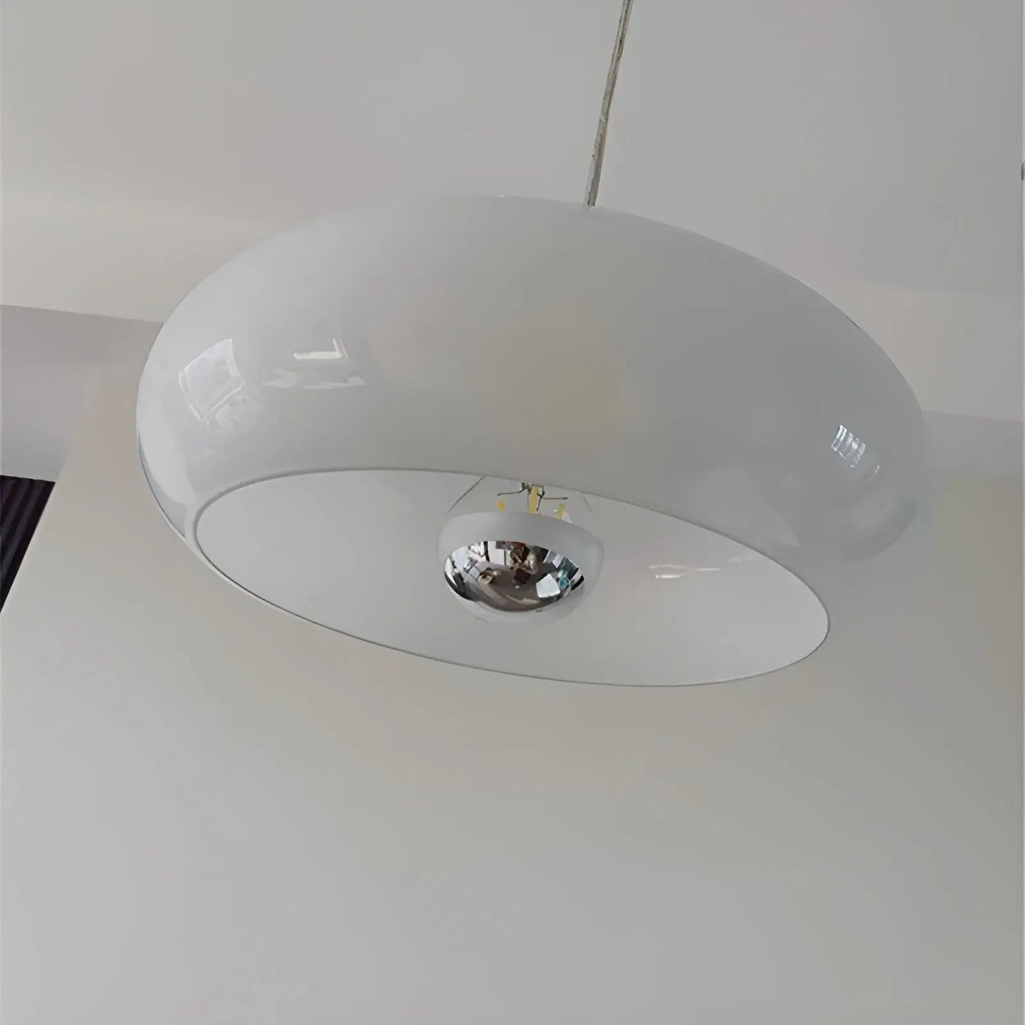 GlassGlow Lampe - Retro Skandinavische Glaskörper LED Hängeleuchte