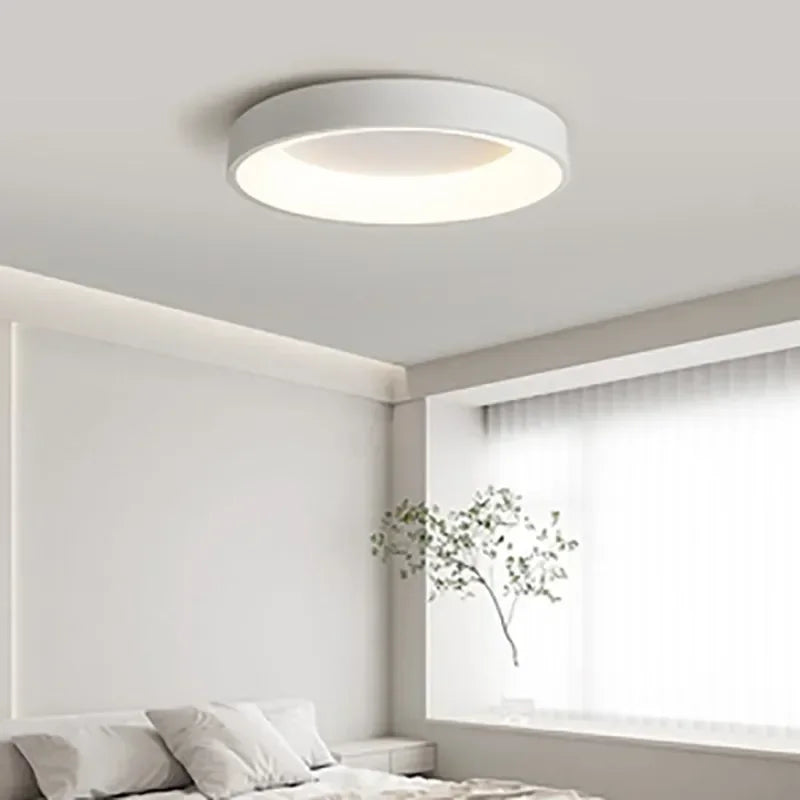 Runde LED-Deckenleuchte dimmbar | Moderne Deckenlampe für das Wohnzimmer