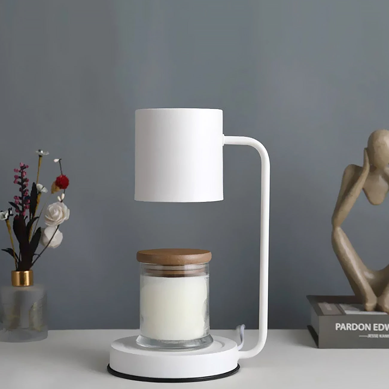 Nordischer minimalistischer dimmbarer Kerzenwärmer
