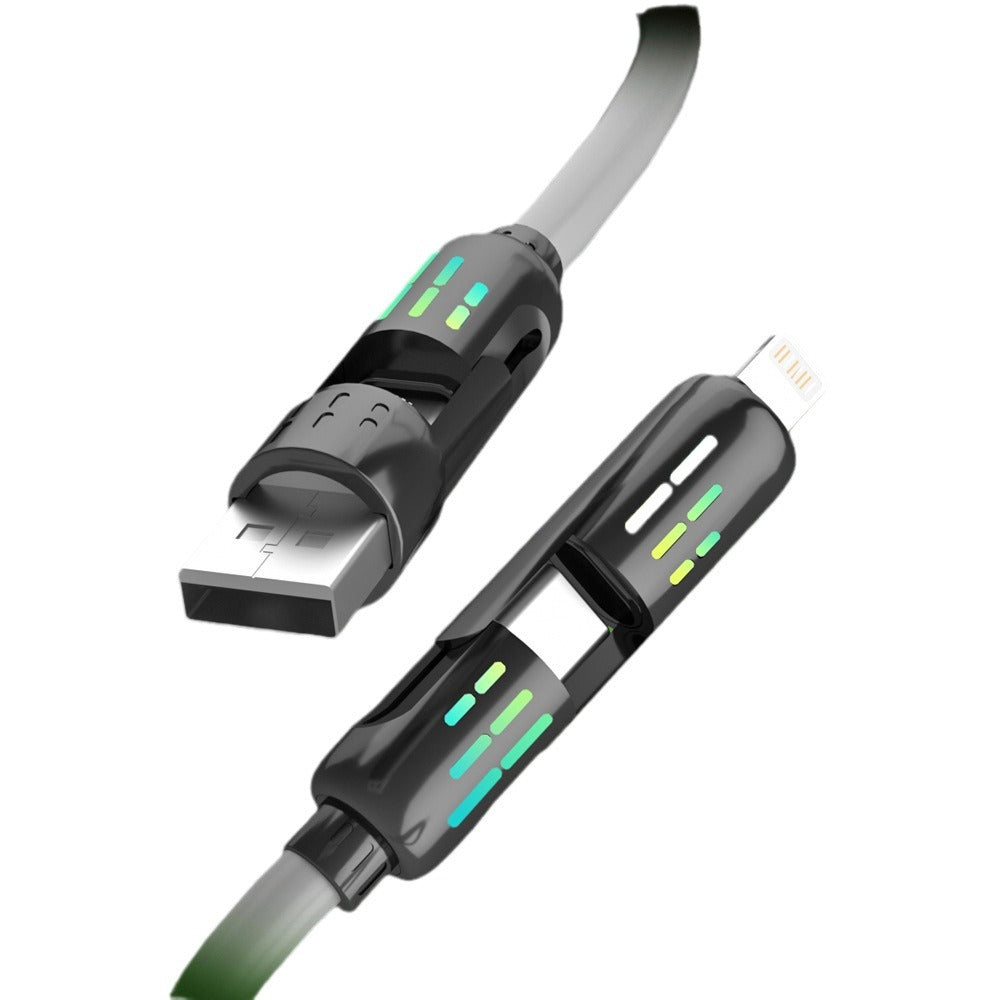 4-in-1 Hochgeschwindigkeitsübertragung Schnelllade Kabel