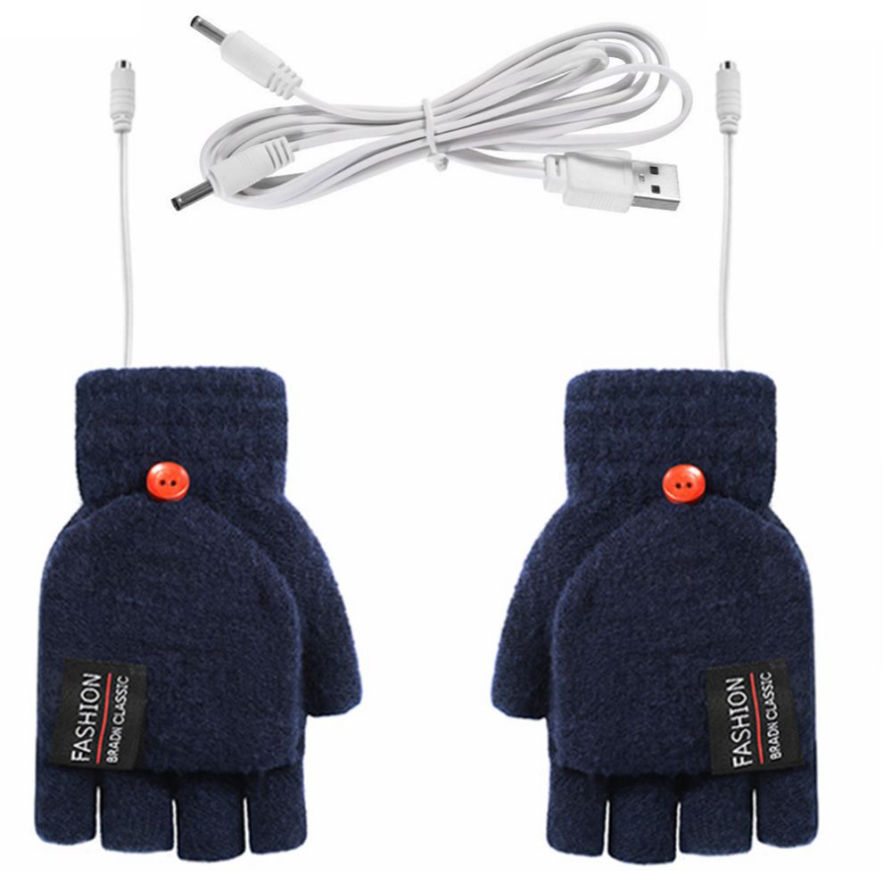 Doppelseitig elektrisch beheizte Handschuhe mit USB-Anschluss