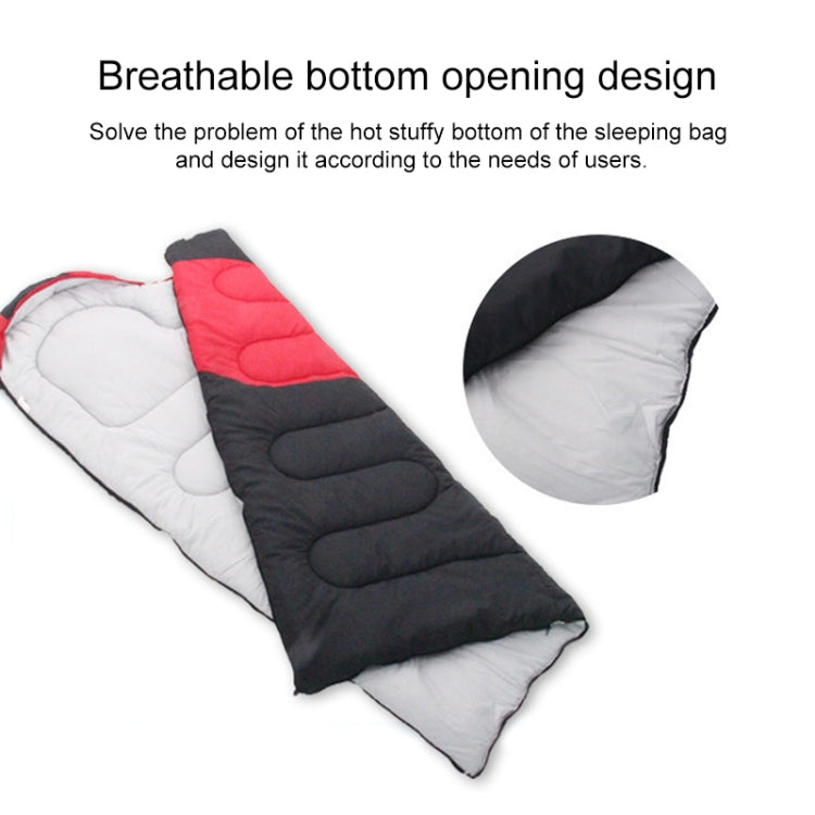 Sandsberg | Outdoor Camping Schlafsack Splicing Indoor Baumwoll Schlafbett, Größe: 210x80cm, Gewicht: 1.6kg (Blau)