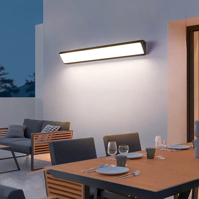 Waterdichte LED-wandlamp voor buiten