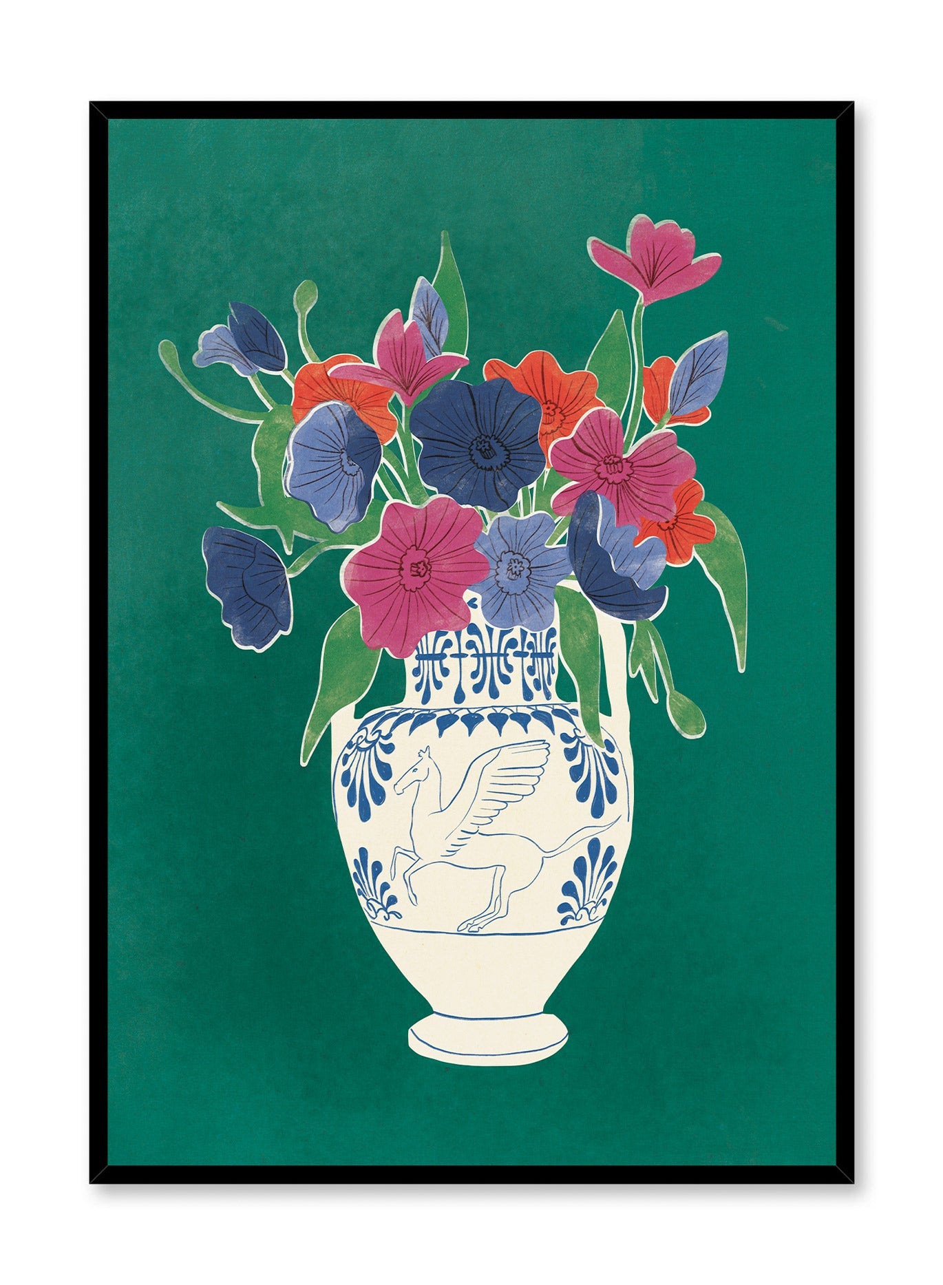 Sandsberg | Painted Posies, Poster
