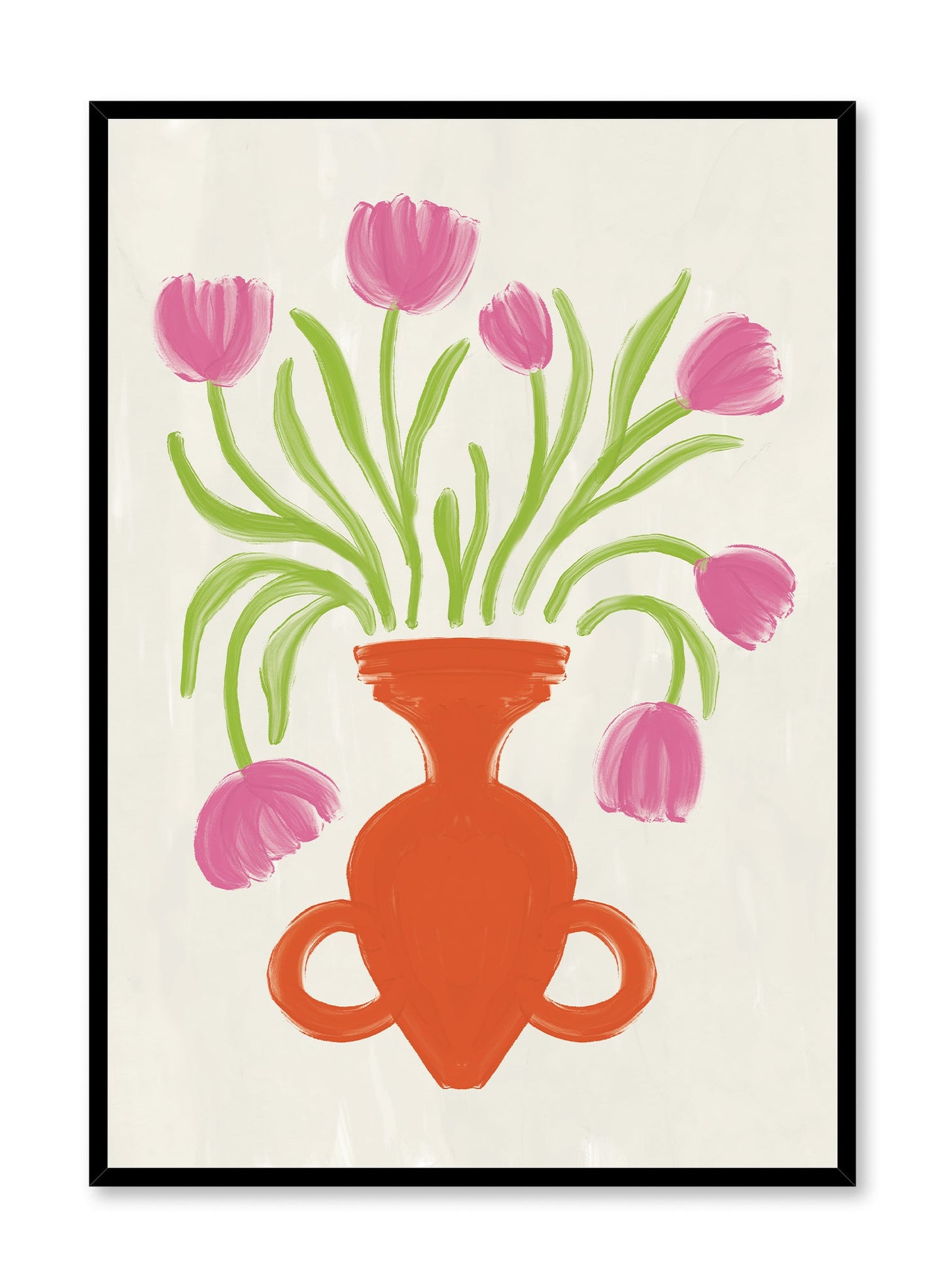 Sandsberg | Gartenjuwelen in Pink, Poster
