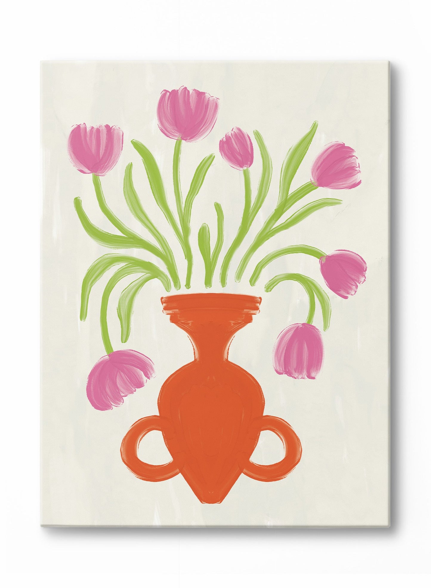 Sandsberg | Gartenjuwelen in Pink, Canvas