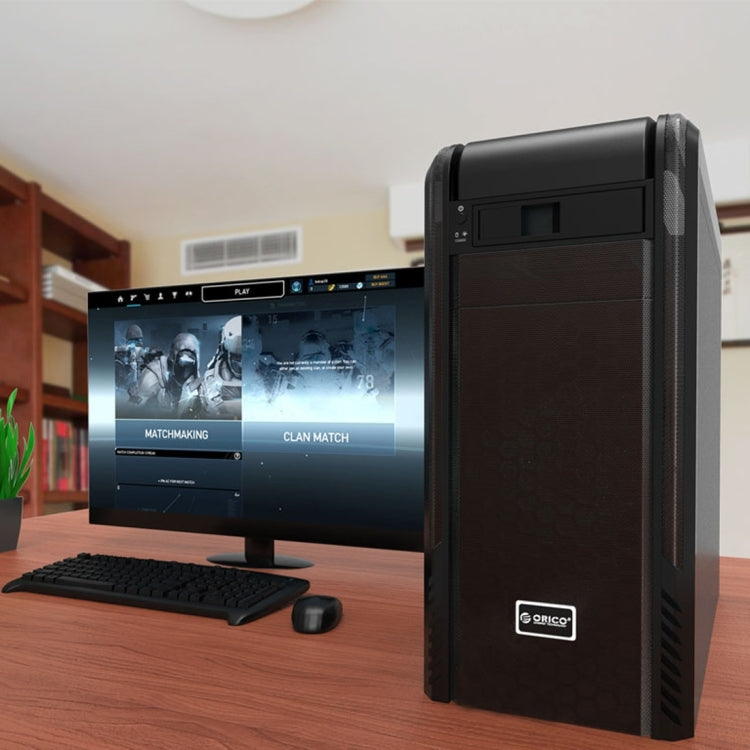 Sandsberg | ORICO 1106SS CD-ROM Space HDD Mobile Rack Interner 3,5 Zoll HDD Konverter Gehäuse (Schwarz)