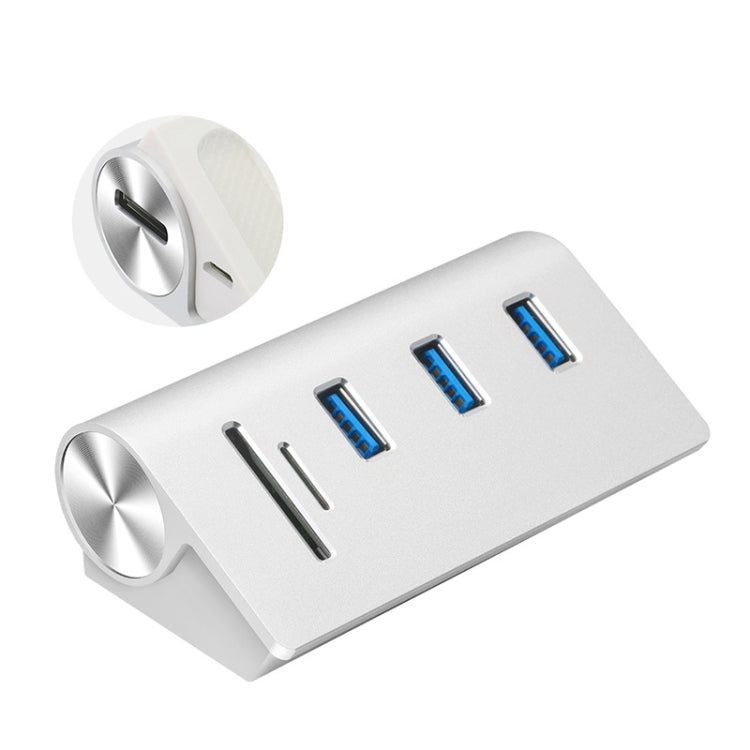 Sandsberg | Rocketek HUB-3PC2 Hochgeschwindigkeits-USB 3.0 Splitter HUB-Adapter (Weiß)