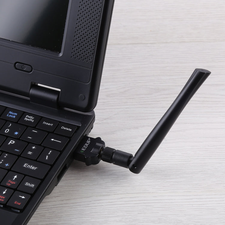 Sandsberg | EDUP EP-AC1669 AC1300Mbps 2.4GHz & 5.8GHz Dual Band USB WiFi Adapter Externe Netzwerkkarte mit 2dbi Antenne