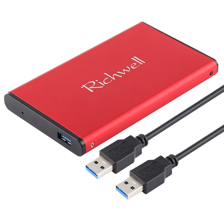 Sandsberg | Richwell SATA R2-SATA-160GB 160GB 2.5 Zoll USB3.0 Super Speed Schnittstelle Mobile Festplatte (Rot)